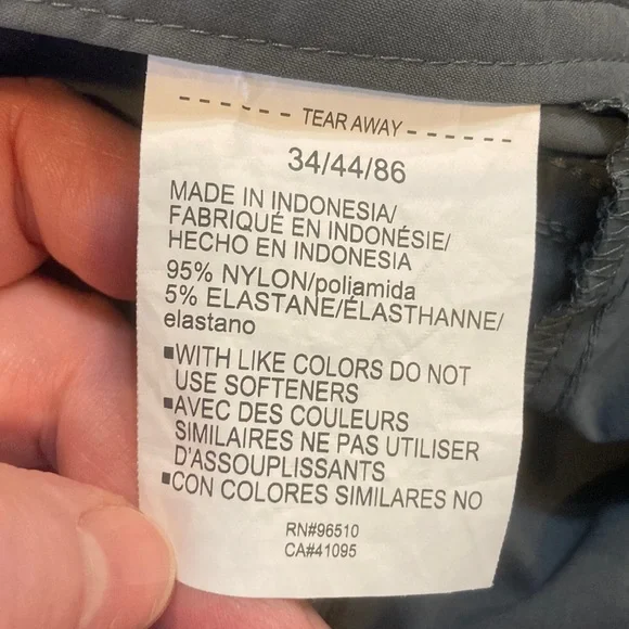 Mens 34 Swim Trunks Under Armour HeatGear Gray (ABBA) - Picture 10 of 12